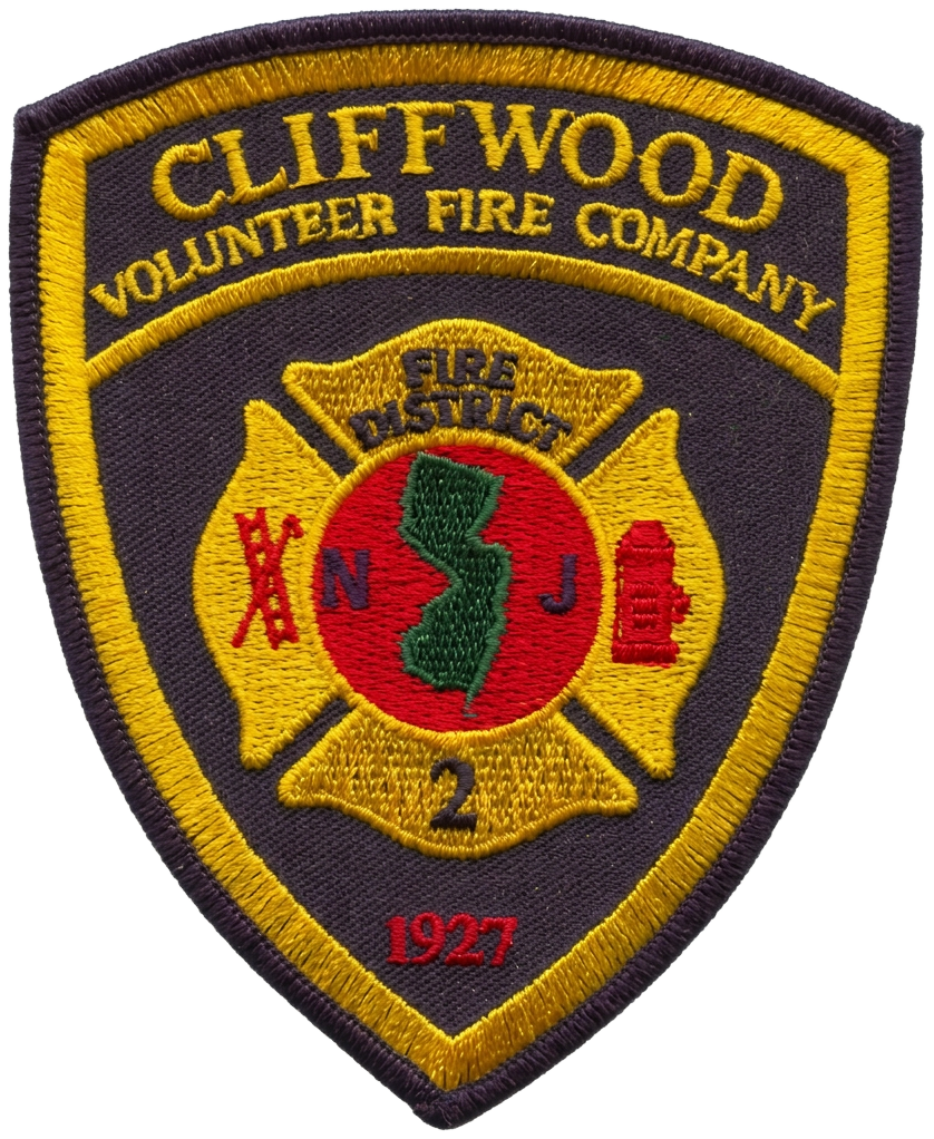 Cliffwood Volunteer Fire Company patch
